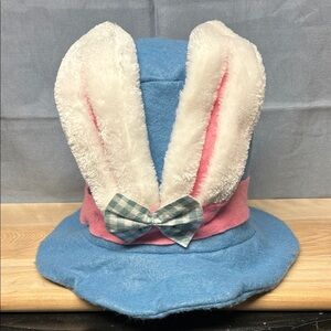 Easter Bunny Ears Hat Blue Novelty Girls Easter Fancy Dress Party Accessoire